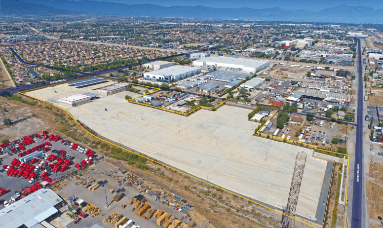 Realterm Truck Parking Facility in Rancho Cucamonga